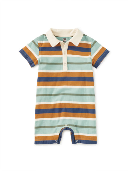 POLO BABY ROMPER STRIPE