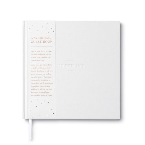 ON THIS DAY WEDDING GUEST BOOK