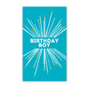 BOY STARBURST ENCLOSURE CARD