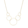 NECKLACE CIRCLES GOLD