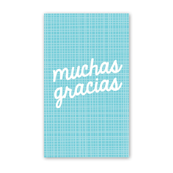 MUCHAS GRACIAS ENCLOSURE CARD