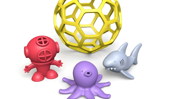 BATHTUB BALL SHARK TANK SET