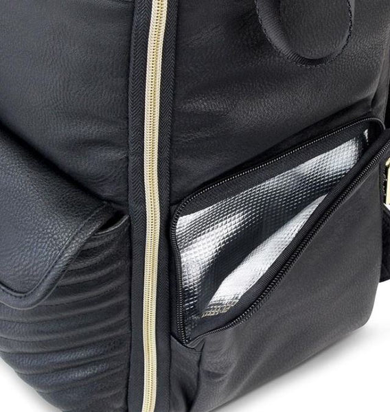 JETSETTER BOSS BACKPACK DIAPER BAG BLACK