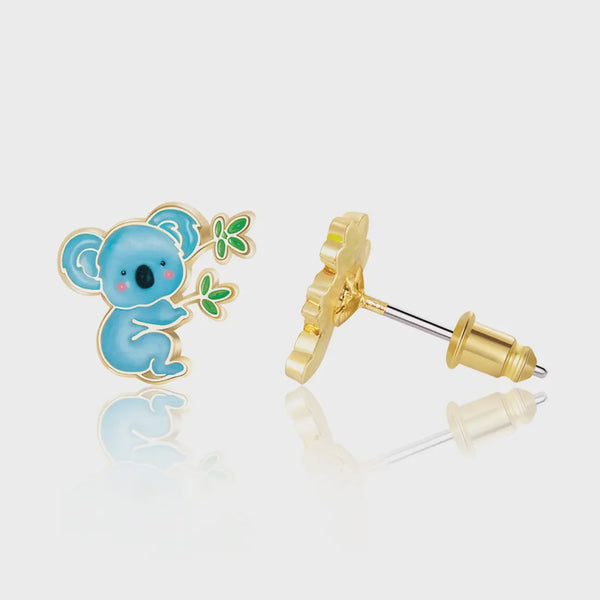 CUTIE KOALA CUTIE STUD EARRINGS
