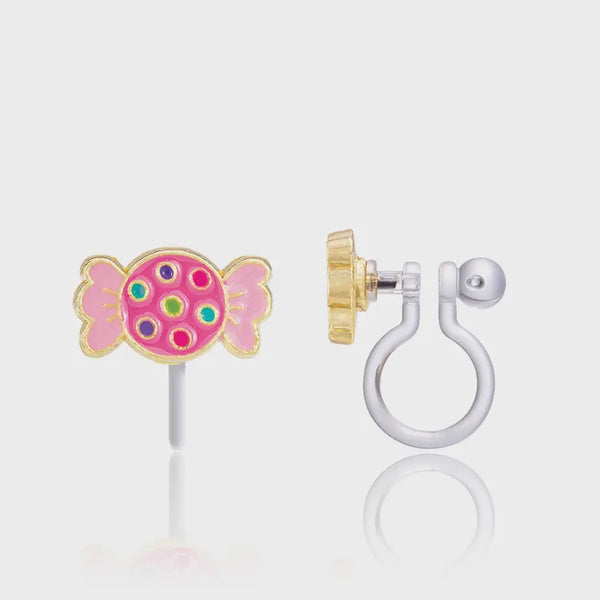 CLIP ON CUTIE EARRINGS RETRO CANDY