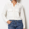 PEARL BUTTON UP UTILITY SHIRT
