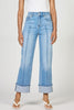 HOLLY HIGH RISE CUFFED HEM DENIM PANT