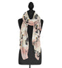 WOMENS PINK HERON SCARF