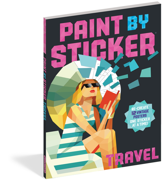 PAINT BY STICKER: TRAVEL