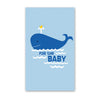 WHALE BABY ENCLOSURE CARD