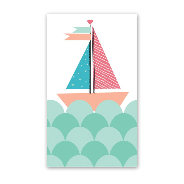 LITTLE SAILBOAT ENCLOSURE CARD