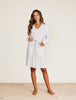 COZY CHIC LITE RIBBED ROBE SILVER PEARL