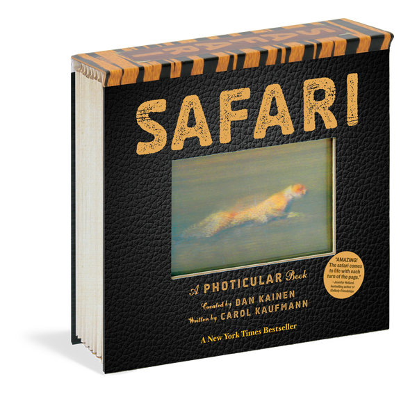 MOTION BOOK, PICTURES TO LIFE, MOVING PICTURES, SAFARI BOOK,