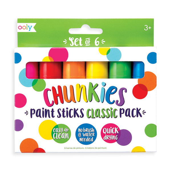 CHUNKIES PAINT STICKS SET OF 6