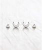 MYSTIC COMBO STUDS IN STERLING SILVER