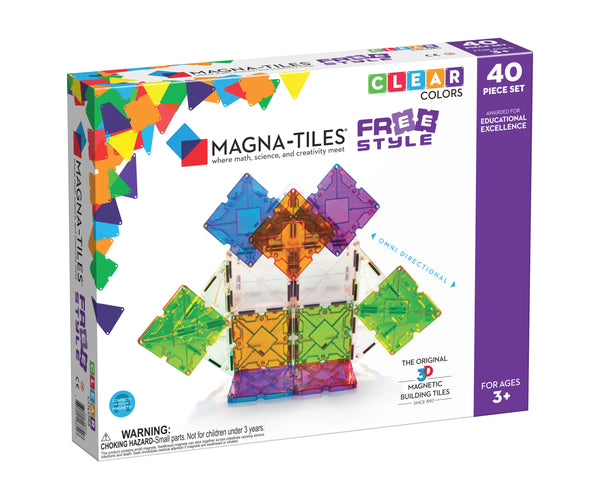 MAGNA-TILES X FREESTYLE 40PC