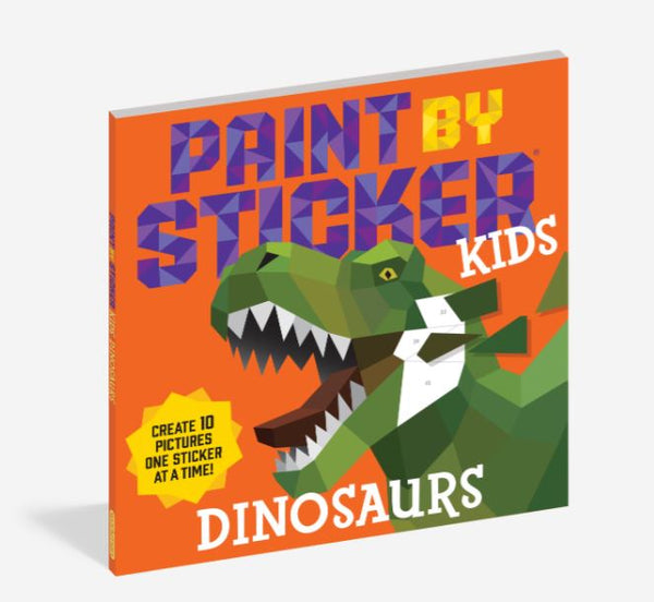 PAINT BY STICKER DINOSAURS